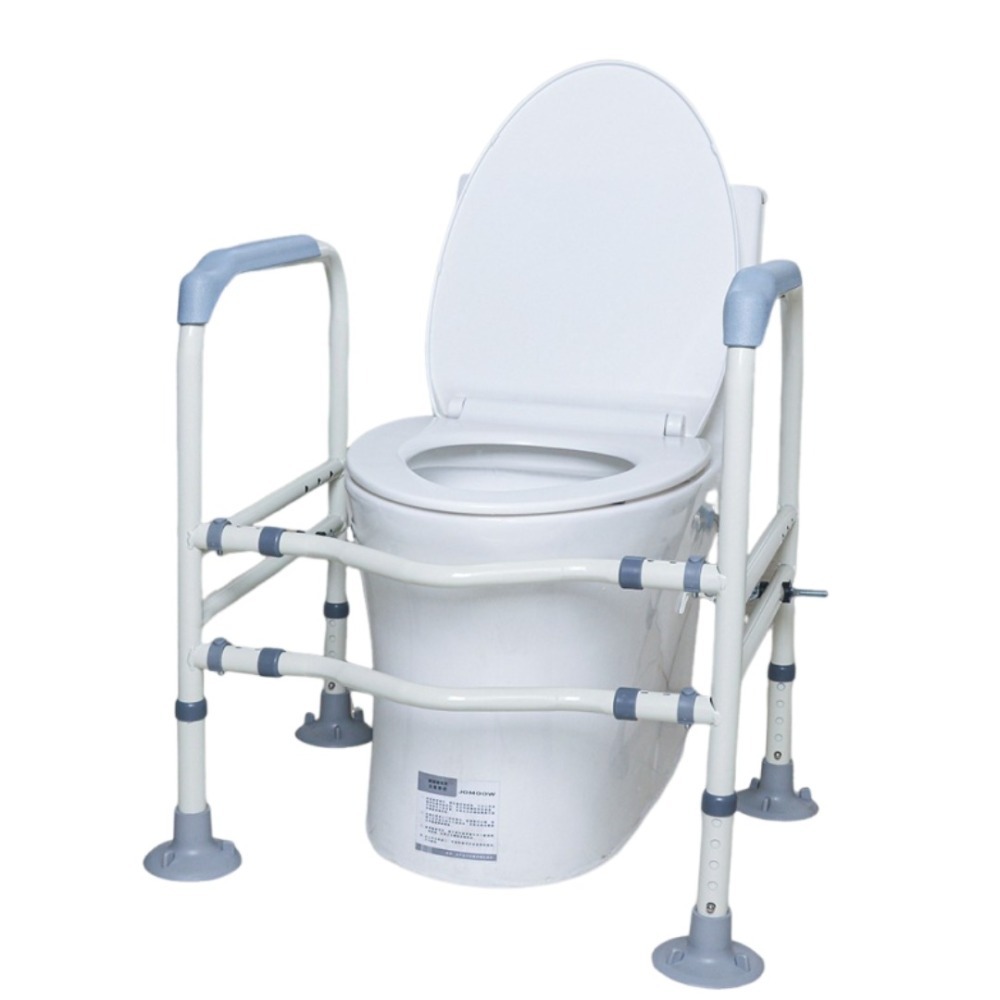 トイレ 手すり 据え置き 立ち上がり補助 高さ 幅 調節可能 介護用 転倒防止 自立支援 安定型