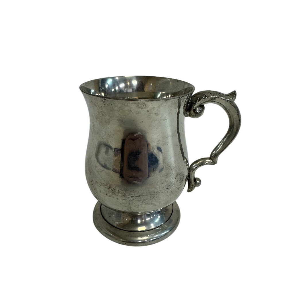 マグカップ グラス コップ カップ スキットル ヴィンテージ アンティーク SHEFFIELD PEWTER ROSE イングランド メタル 食器