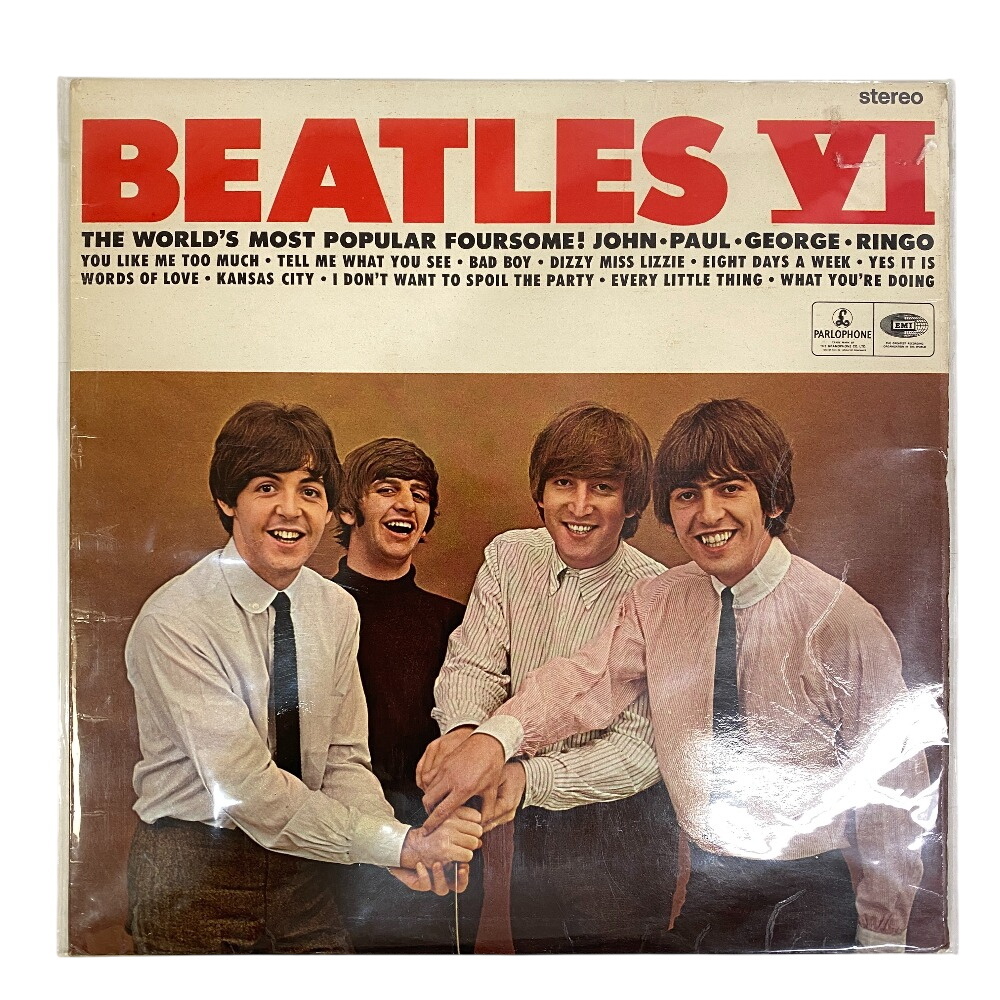 THE BEATLES BEATLES ビートルズ エクスポート盤 LP W UK EXPORT PARLOPHINE CPCS104 レコード