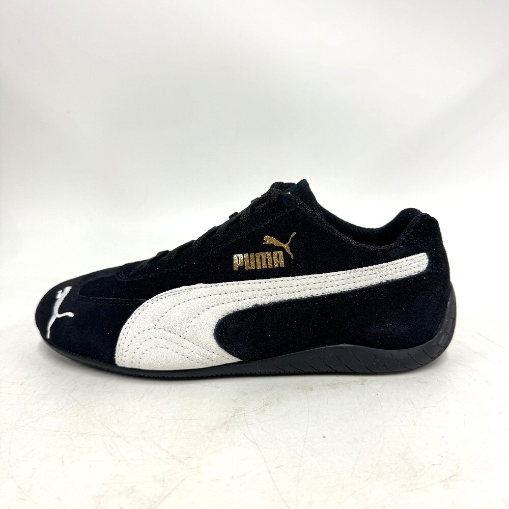 PUMA プーマ スピードキャット LS スニーカー 380173-01 23.5cm ブラック ドライビングシューズ レディース