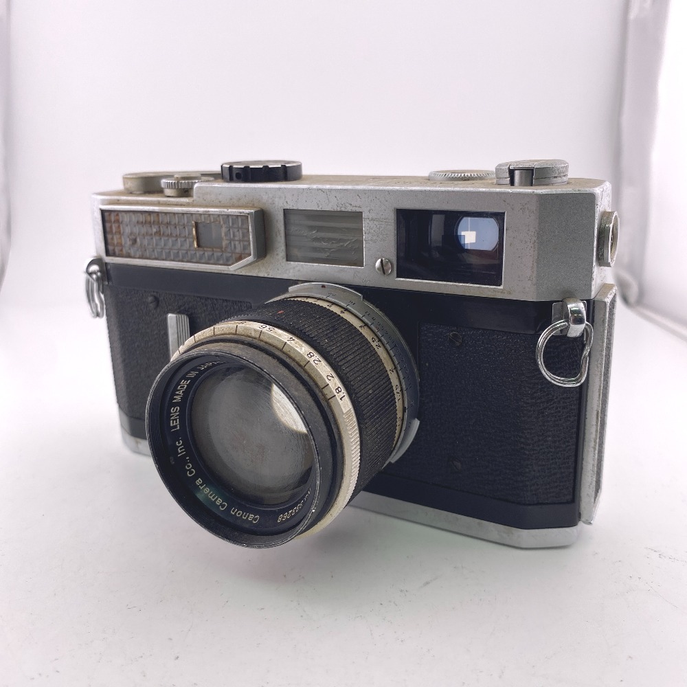 canon キャノン Canon MODEL 7 35mm フィルムカメラ アルミ フィルムカメラ ブラック ユニセックス