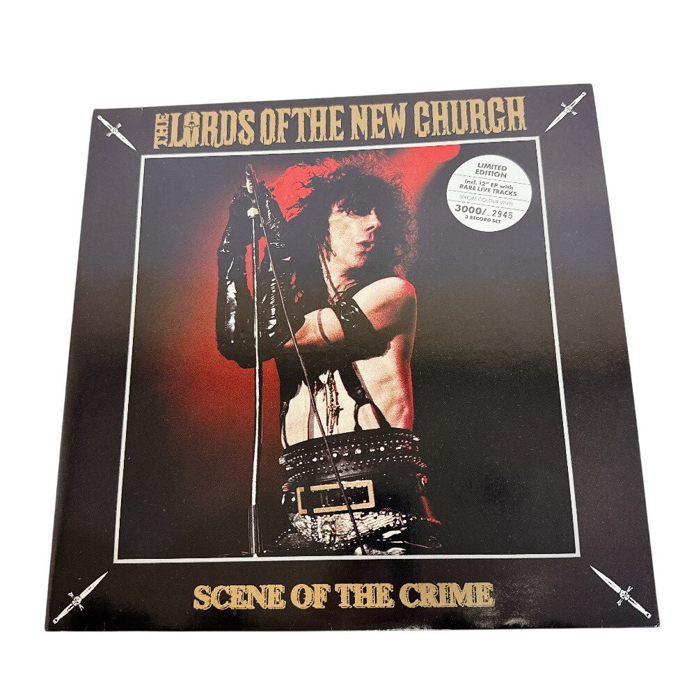 The Lords Of The New Church ローズオブザニューチャーチ Scene Of The Crime Numbered Limited Edition 限定 ドイツ レコード 88年 3枚