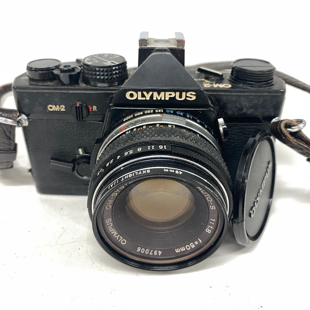 OLYMPUSオリンパス OM-2 OM-SYSTEM AUTO -S 1:1.8 f=50mm カメラ