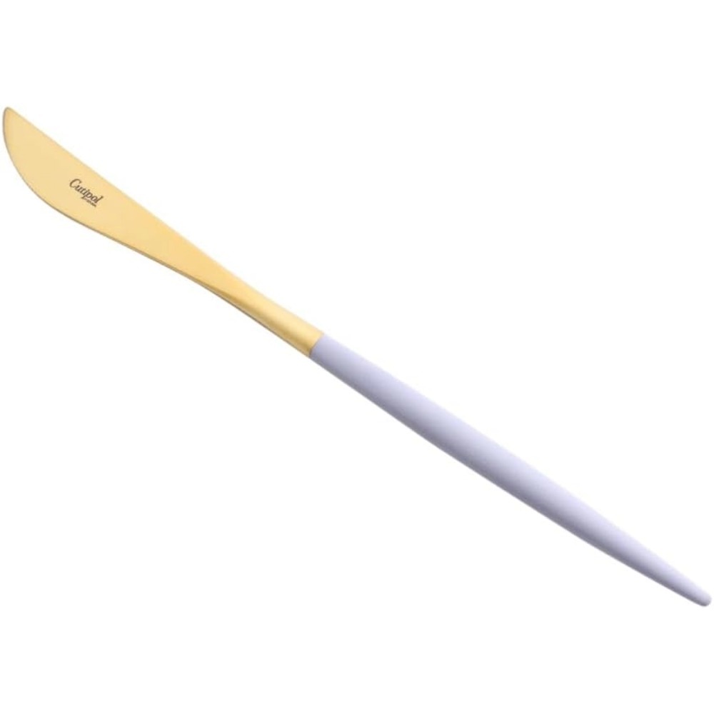 クチポール ゴア GOA デザートナイフ バイオレット ゴールド 20cm Cutipol カトラリー 食洗機対応 新生活 ギフト プレゼント