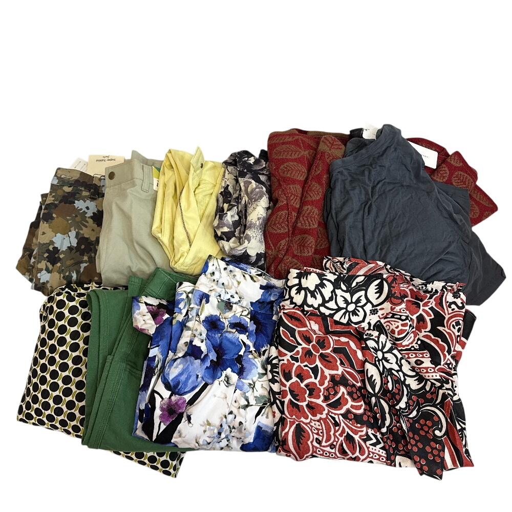 新品タグ付き 定価約94000円 レディース衣類 アパレル 大量 まとめて 計10点セット ニット シャツ パンツ チュニック 服 古着 卸 在庫処分