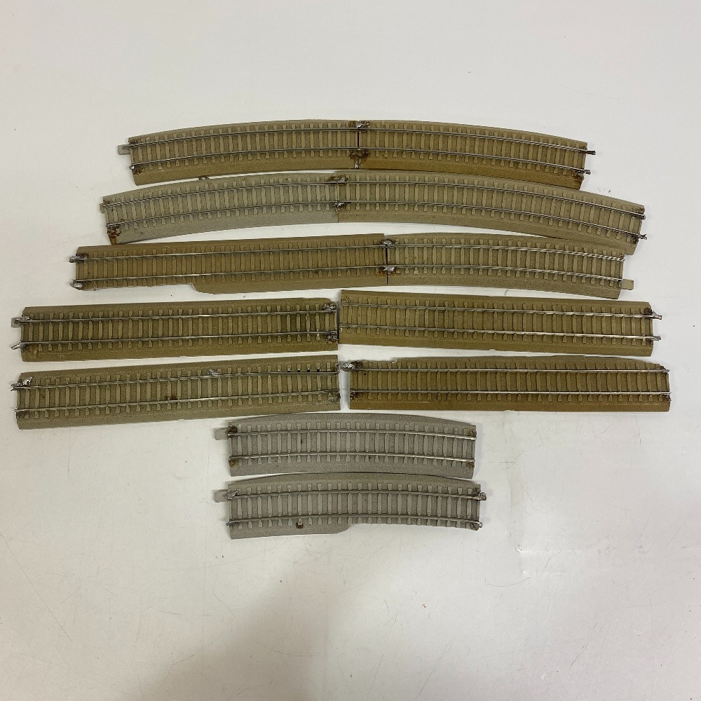 【1円】HOゲージ レール 線路 鉄道 列車 12点 まとめ売り 大量