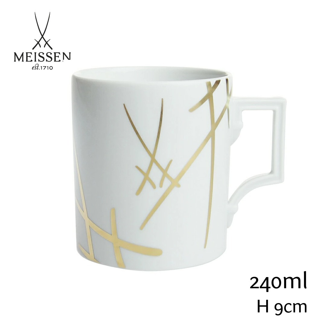 マイセン Meissen マイセンマーク ゴールド 双剣モチーフ マグカップ 77A042/55810