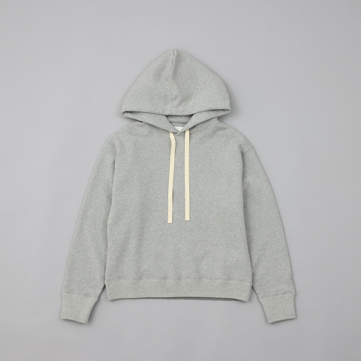 ジルサンダー JIL SANDER パーカー レディース フーディ ブランドロゴ 無地 グレー ロゴ シンプル