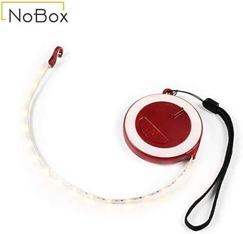 ベアボーンズ ノーボックス テープライト LED ランタン レッド Barebones NoBox キャンプ アウトドア 防災 コンパクト USB充電