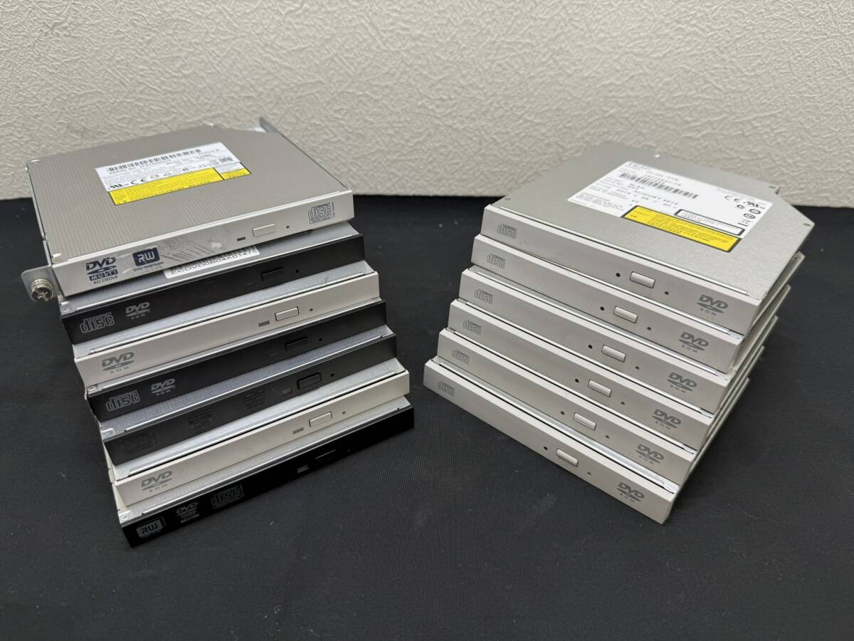 TEAC DV-28S スリム内蔵型DVDスーパーマルチドライブ SATA 、ほか類似品13台まるごとセット