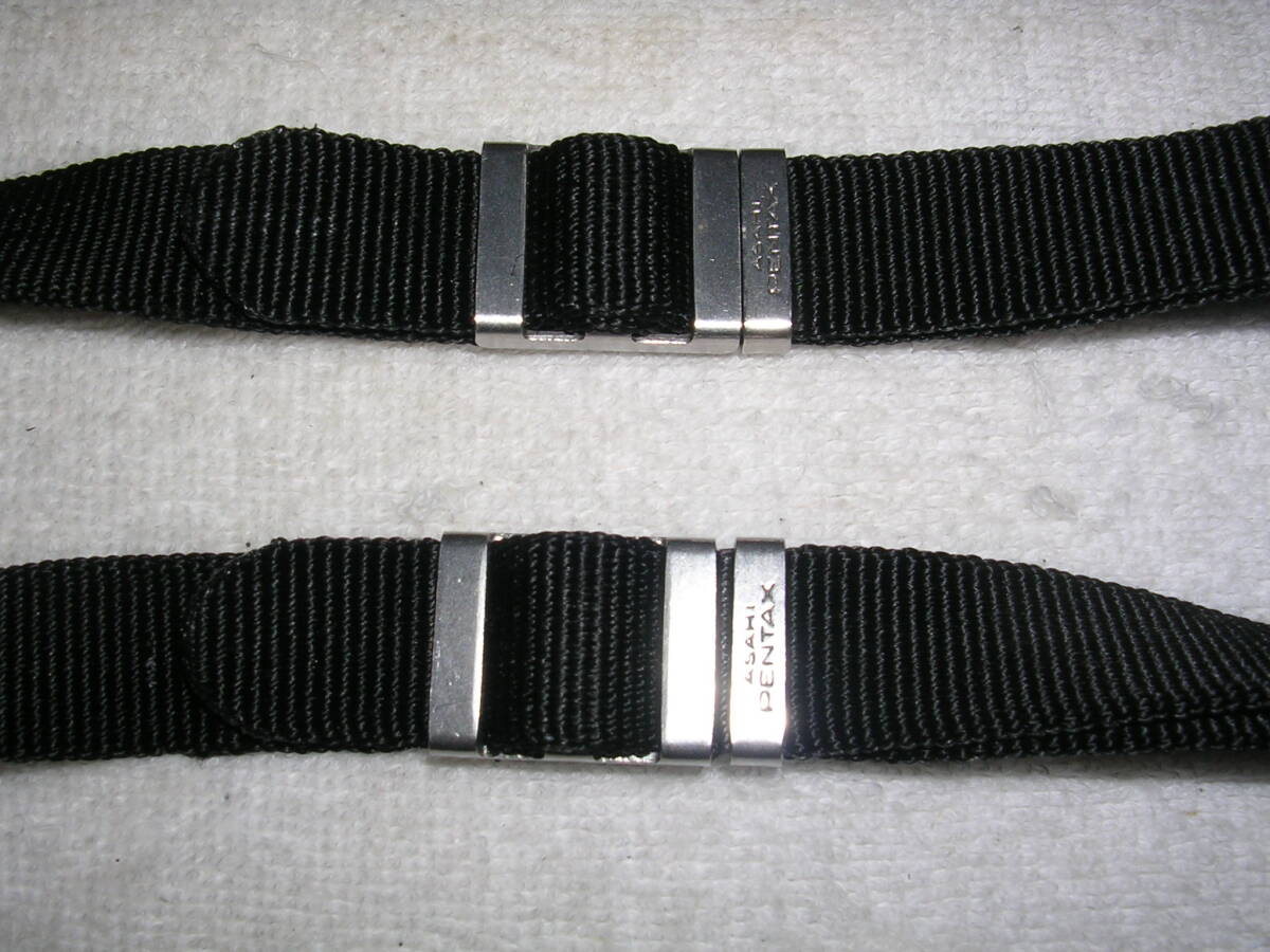 ☆　ASAHI　PENTAX　ストラップ　中古　黒　☆