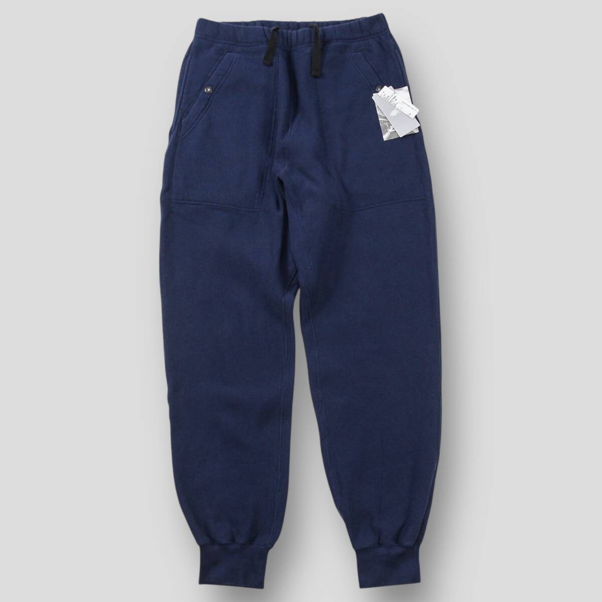 美品 ENGINEERED GARMENTS x BEAMS PLUS ガーメンツ ビームス 24AW 別注 PEG / Sweat Pants 12oz S ネイビー スウェットパンツ ジョガー
