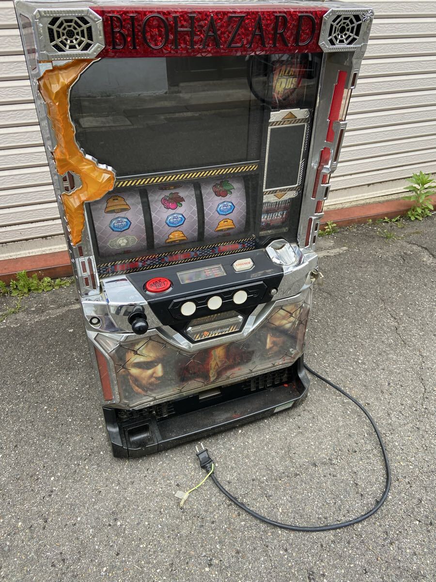 C3-6042940 【 エンターライズ / Enterrise 】BIOHAZARD【 バイオハザード 5Z 】スロット台 パチスロ実機 家庭用電源 ジャンク