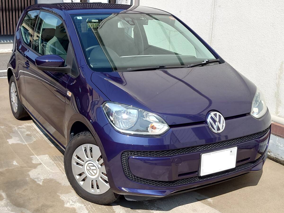 売切り! 極美車! 高年型! 平成28年式 2016年 VW up! move up! 検R9年3月 3ドア/純正ステレオ/ドラレコ/ETC/キーレス 97305㌔