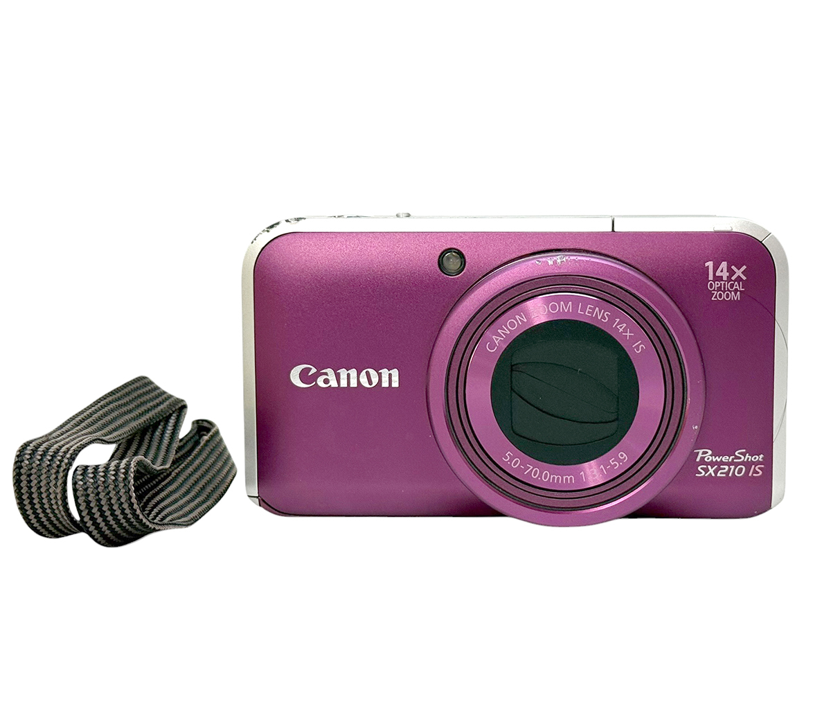 Canon デジタルカメラ PowerShot SX210 IS パープル PSSX210IS コンパクトデジタルカメラ/コンデジ/デジカメ