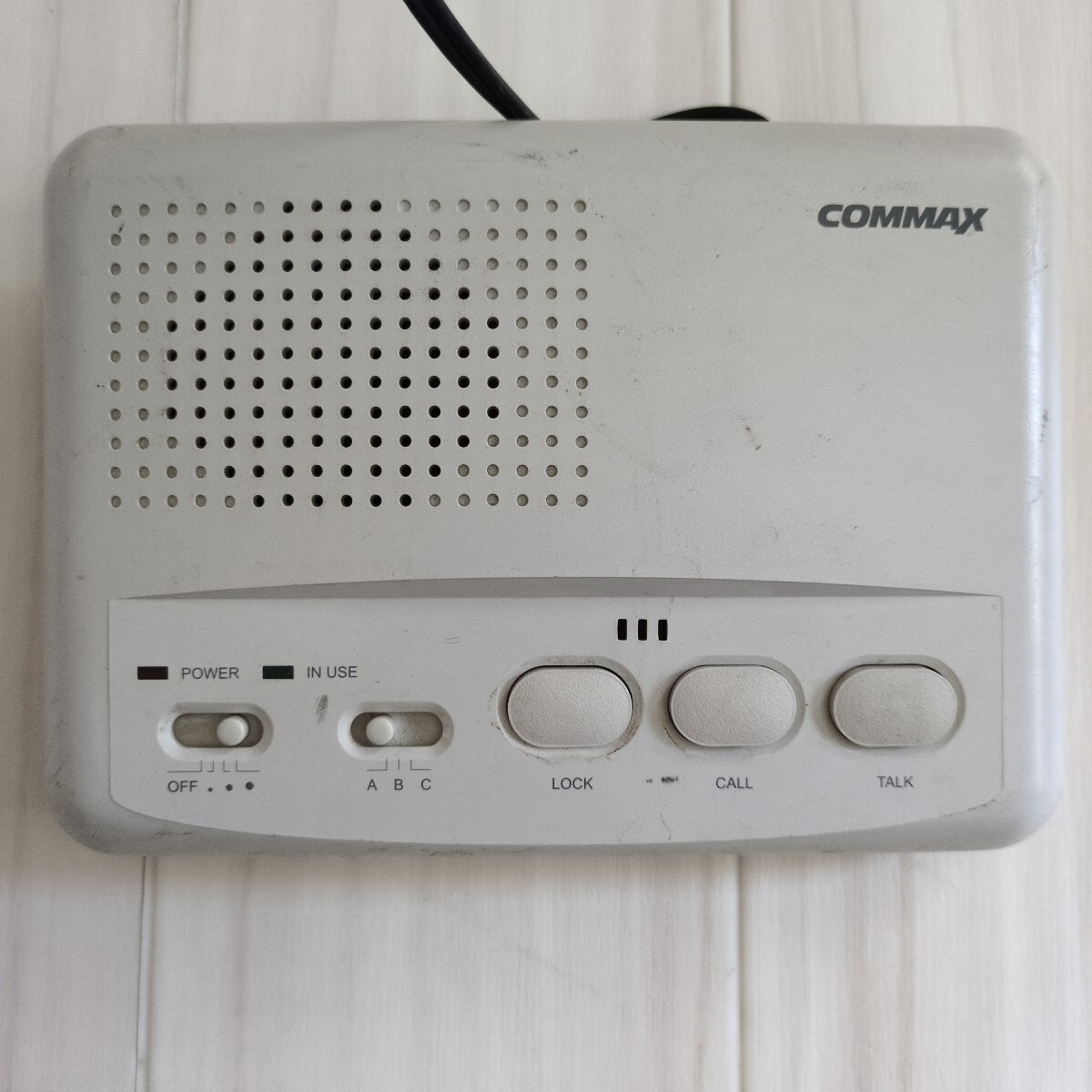 ☆配線不要室内インターホン☆通電確認のみ☆中古品☆札幌☆北海道☆