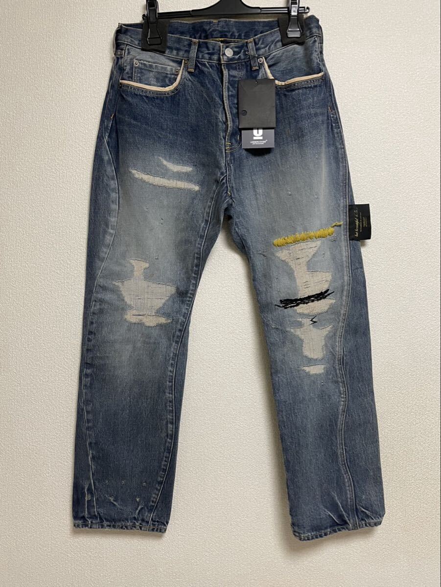 UNDERCOVER 26SS but beautiful4.5 デニム アンダーカバー 68デニム ダメージ サイズ3 新品
