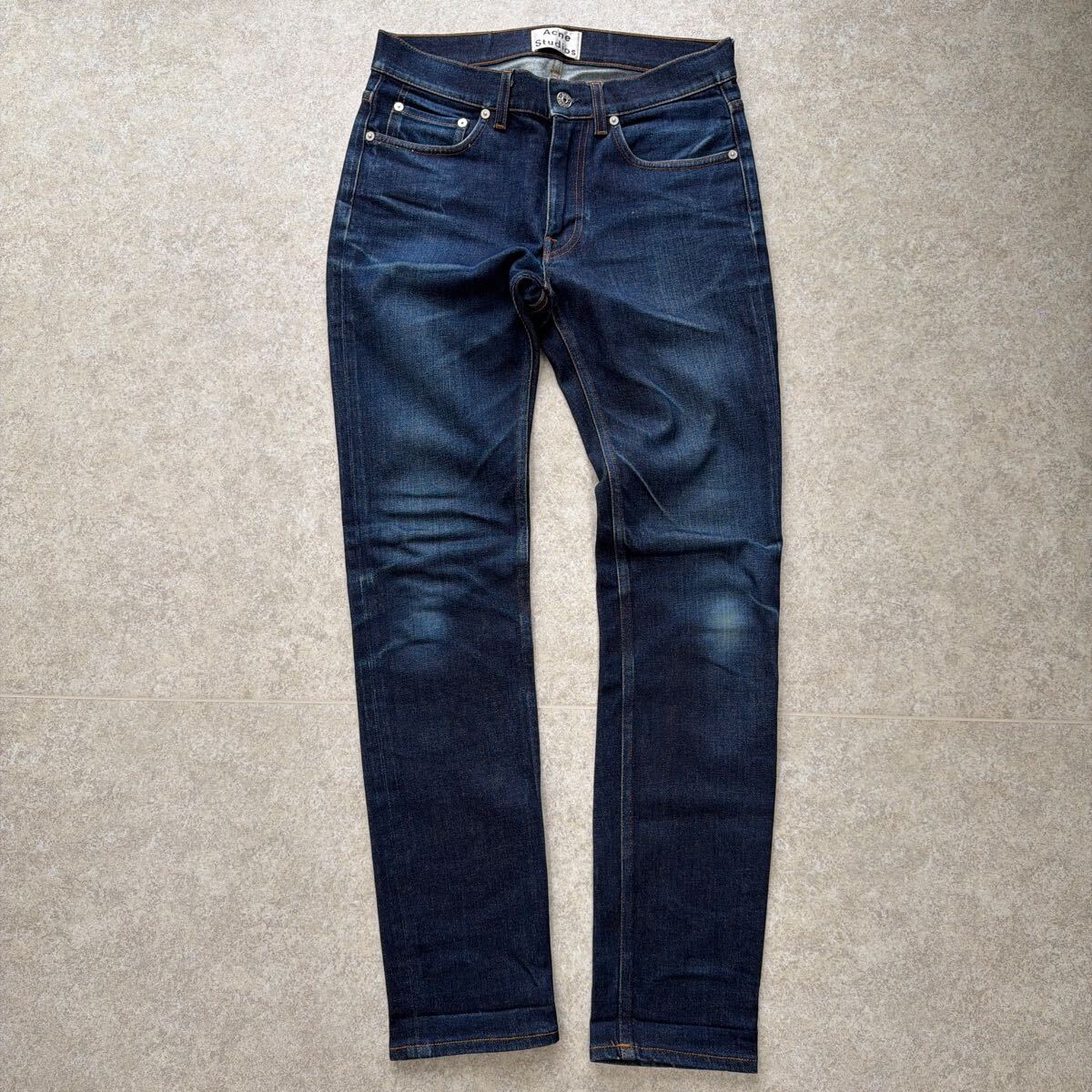 Acne Studios アクネストゥディオズ デニム ACE STS RAW W30 L32 アクネ デニムパンツ インディゴ