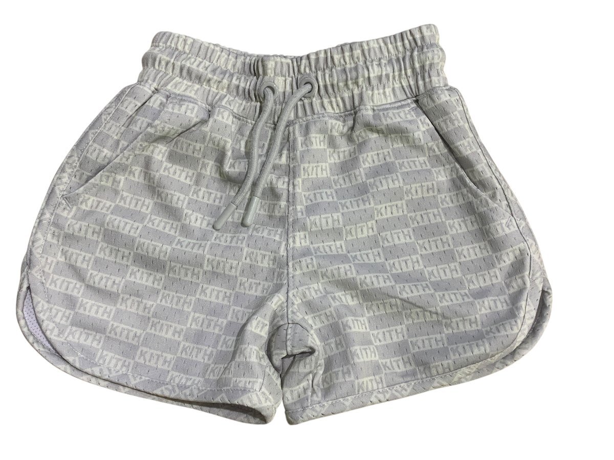 KITH KIDS キス キッズ XS 半ズボン ボトムス 男の子 グレー キッズアパレル