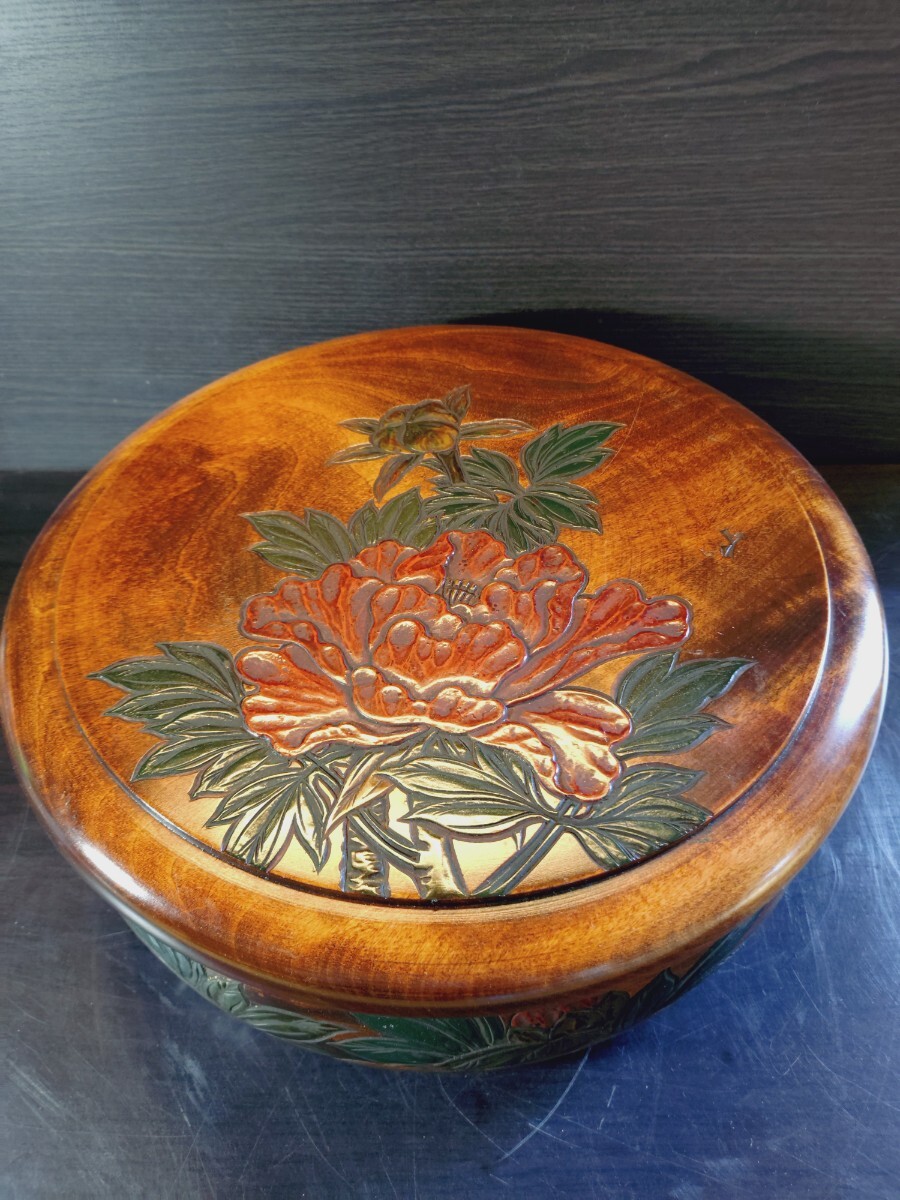 讃岐彫 煎茶道具 茶器入れ