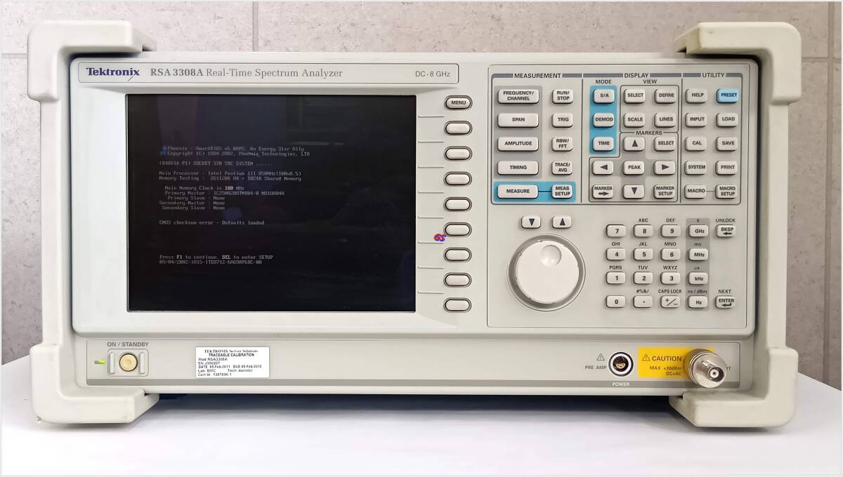 Tektronix RSA3308A Real Times Spectrum Analyzer