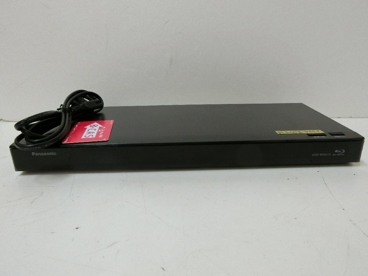 10▲/Zク5891　Panasonic パナソニック DMR-BRW510 HDD/BDレコーダー 2016年製 故障品 ジャンク 保証無し