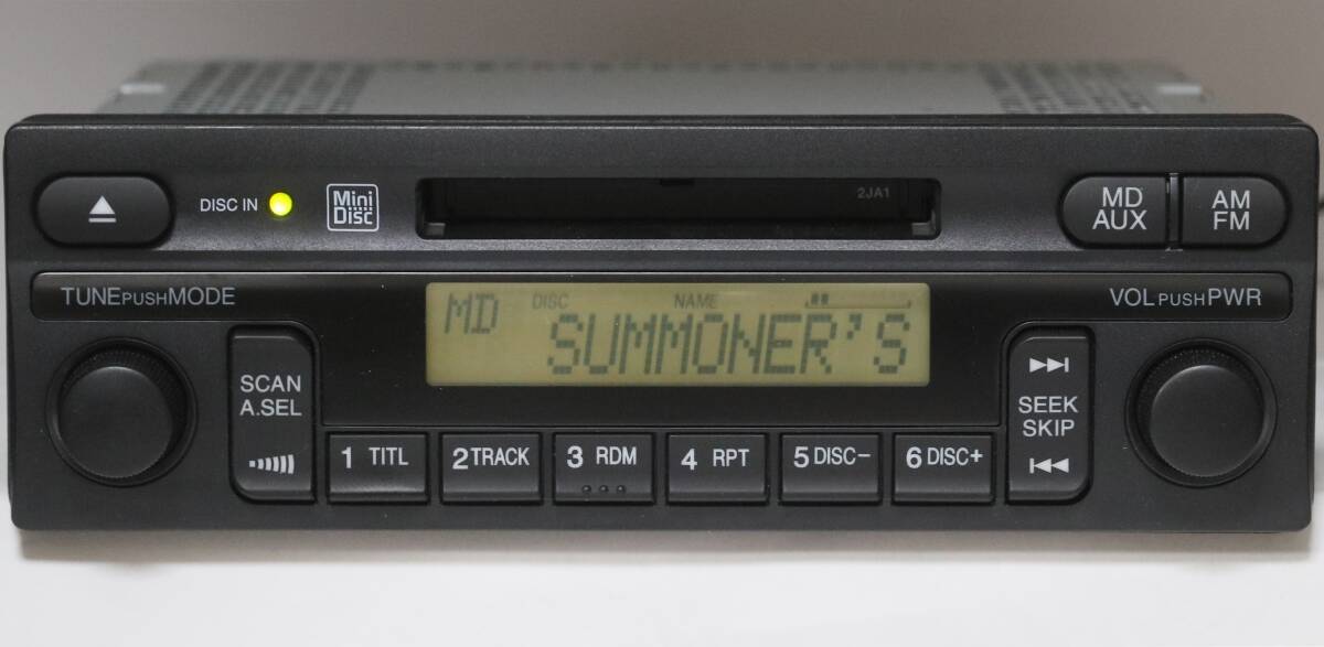 ホンダ純正 MDチューナー MG612JH GA-NET アコード・アクティ 美品