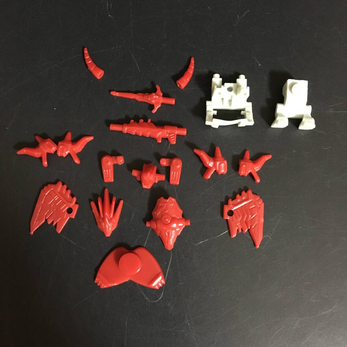 【破損有】バンダイ 竜機神レッドガンドラゴン (赤成型) ガンドランダー 竜の守護神マーク1 ガン消し SDガンダム