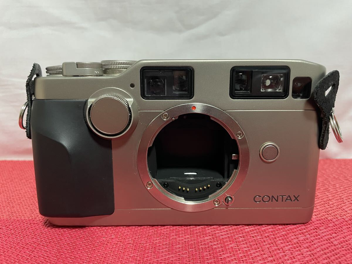 CONTAX G2 silver film camera body コンタックス フィルムカメラ ボディ レンジファインダー