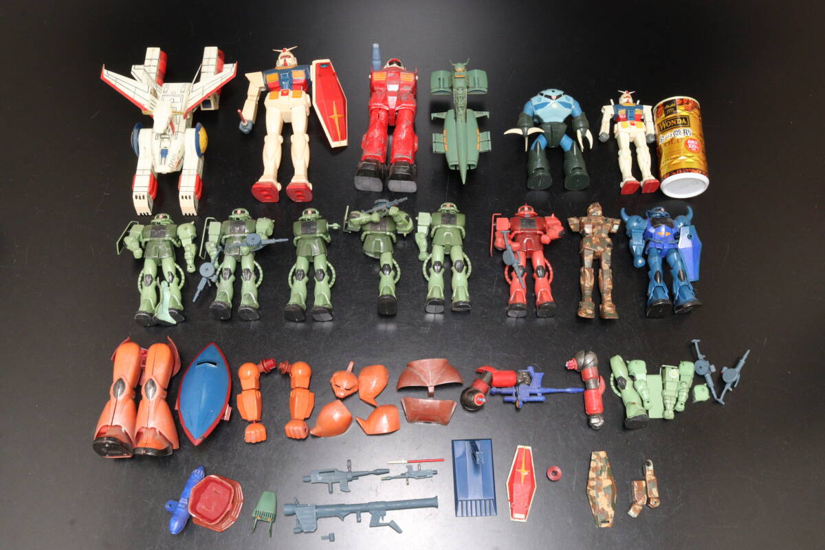 P 組立済 機動戦士ガンダム プラモデル ガンプラ パーツ まとめて ジャンク