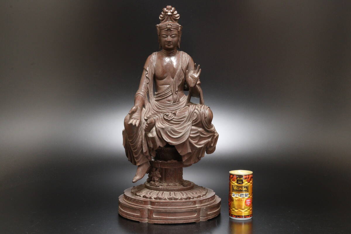 P 仏教美術 国宝写 樹脂製 伝如意輪観音 菩薩半跏像