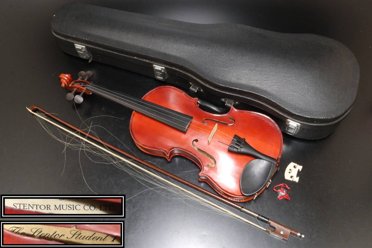 P The Stentor Student I ステンター バイオリン ハードケース付