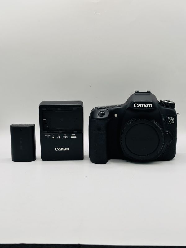 ★美品★《ショット数14866回》キヤノン Canon EOS 70D ボディ 　★バッテリー・充電器付き★　#8S023