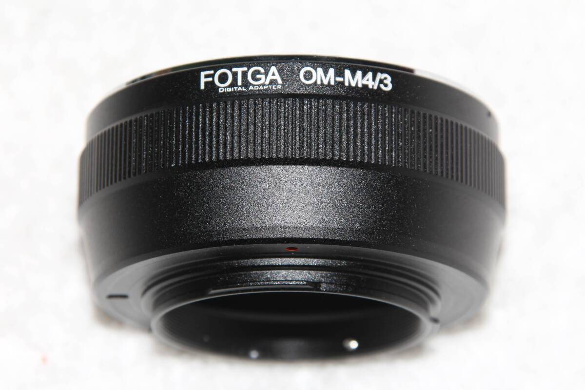 FOTGA マウントアダプター OM - M4/3 （オリンパスOM - マイクロフォーサーズ） 美品 送料290円～