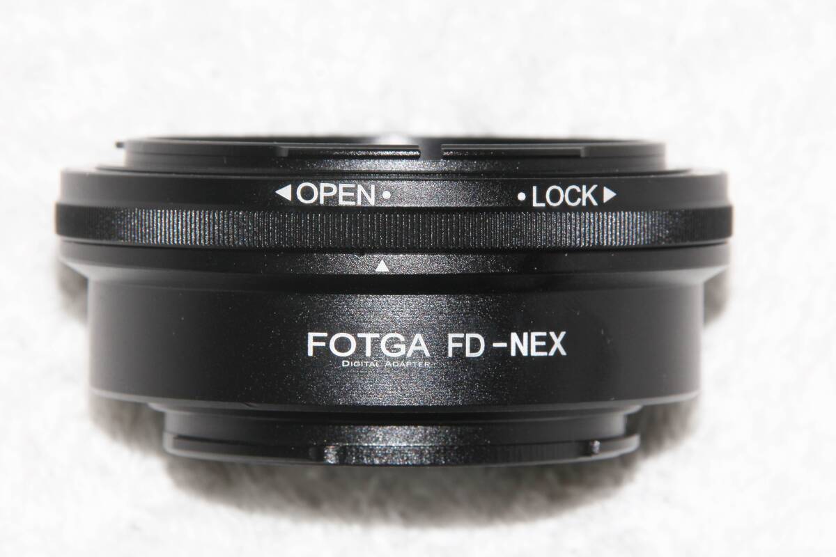 FOTGA マウントアダプター FD-NEX （キヤノン CANON FD - ソニー SONY E ） 送料290円～