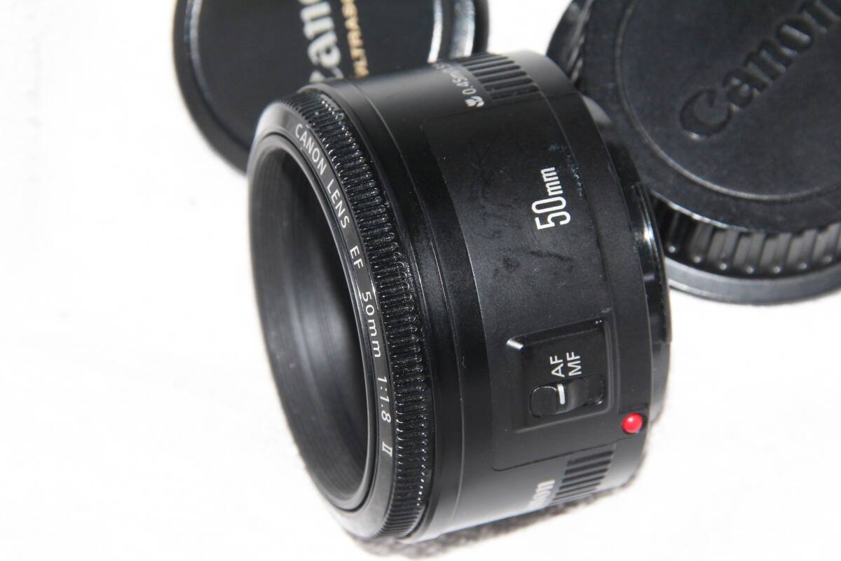 キヤノン CANON EF 50mm F1.8 II (2型） 最終型 美品