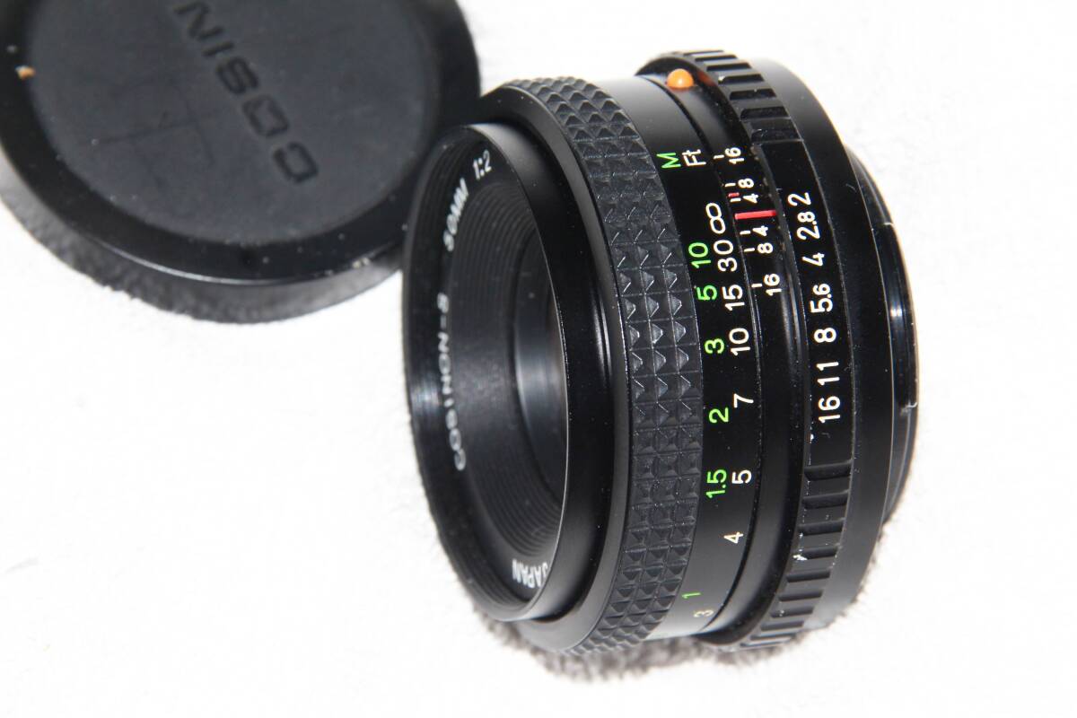 コシナ COSINA コシノン COSINON-S 50mm F2 ペンタックス PENTAX K マウント 美品