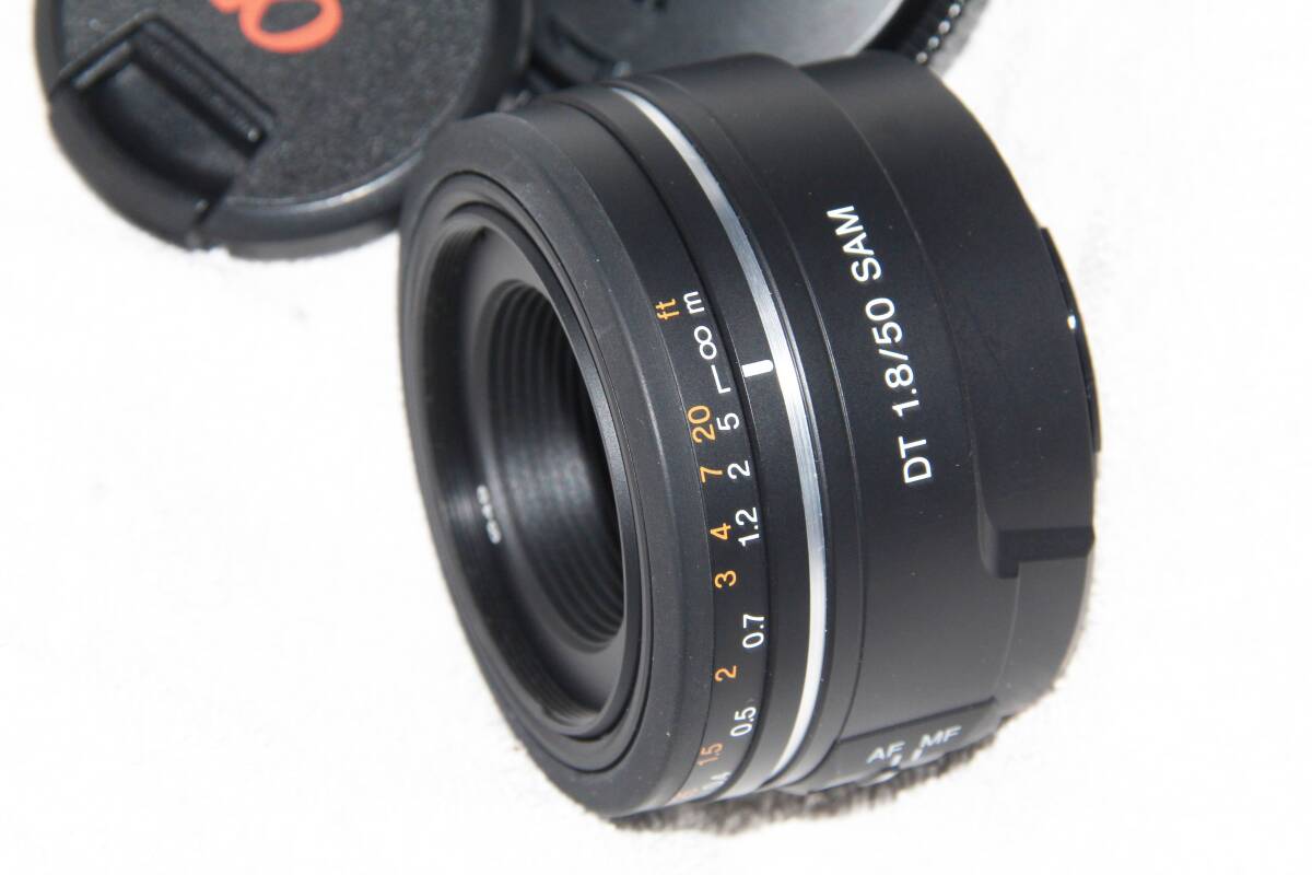 ソニー SONY DT 50ｍｍ F1.8 SAM 美品 （SAL50F18）