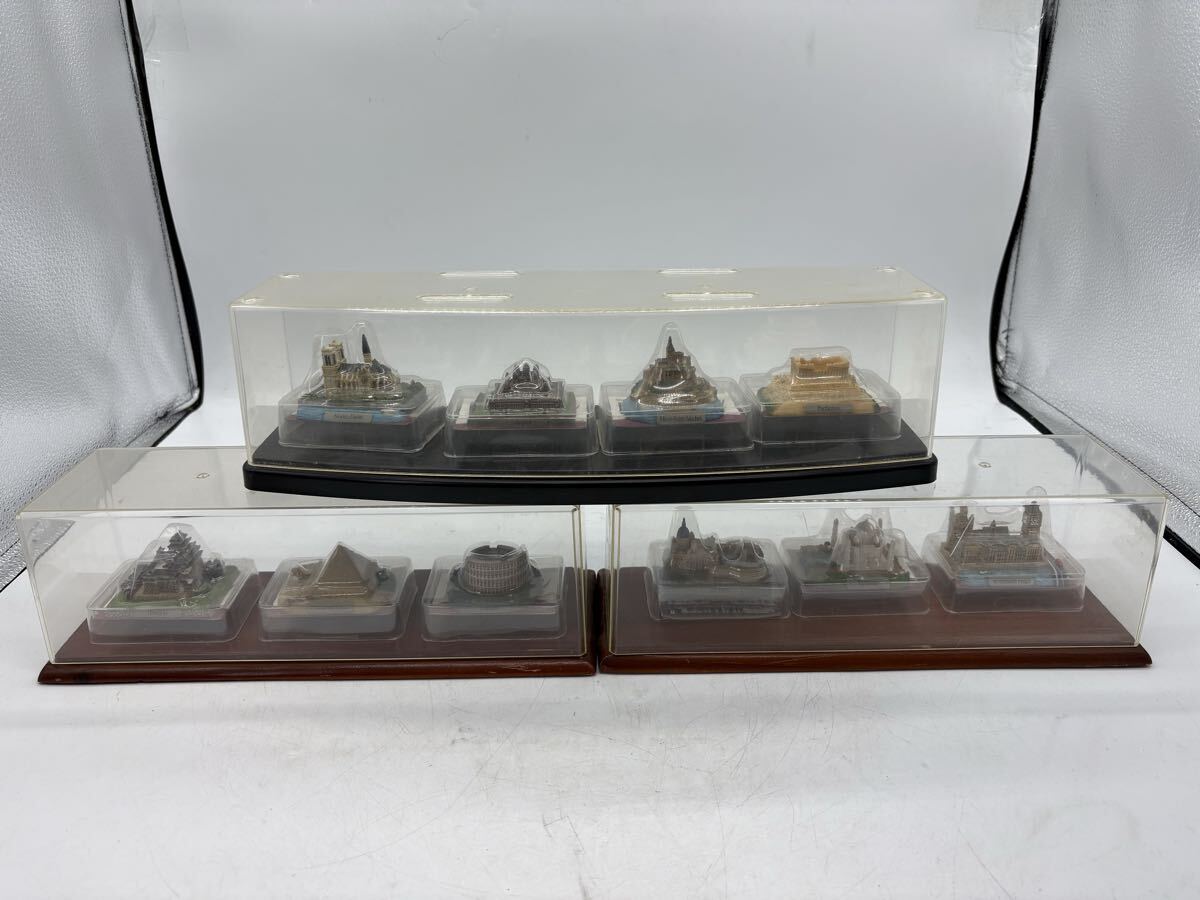 世界遺産コレクション ミニチュア フィギュア コレクション ノートルダム タジマハール 姫路城など まとめ