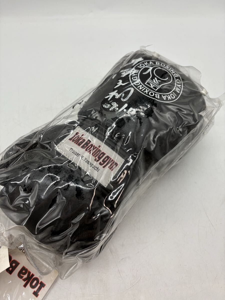 井岡一翔 ボクシンググローブ 黒 サイン入り 井岡ボクシングジム グローブ