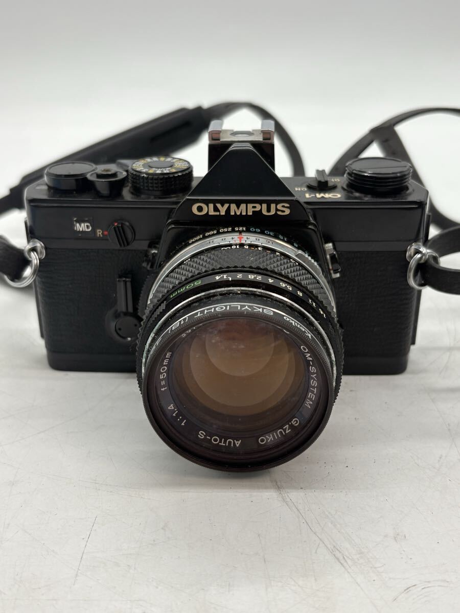 OLYMPUS オリンパス OM-1 レンズ OM-SYSTEM G.ZUIKO AUTO-S 1:1.4 50mm フィルムカメラ