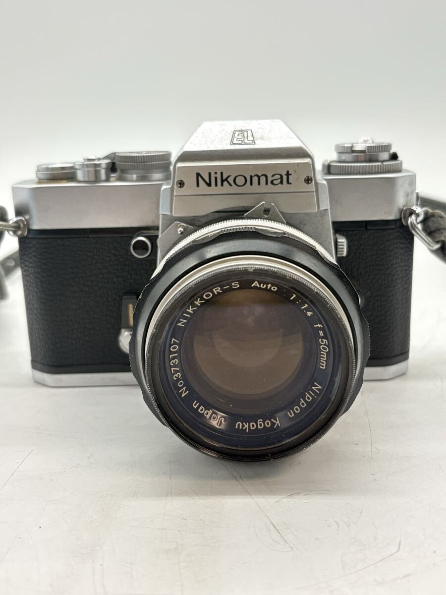 Nikomat ニコマート EL ボディ レンズ NIKKOR-S Auto 1:1.4 50mm フィルムカメラ 一眼レフ