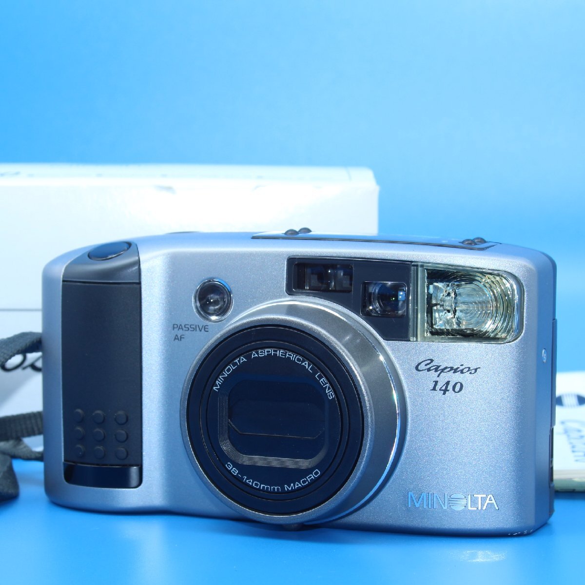 美品 Minolta Capios 140 返品保証 同梱可 ミノルタ コンパクトフィルムカメラ 1円～