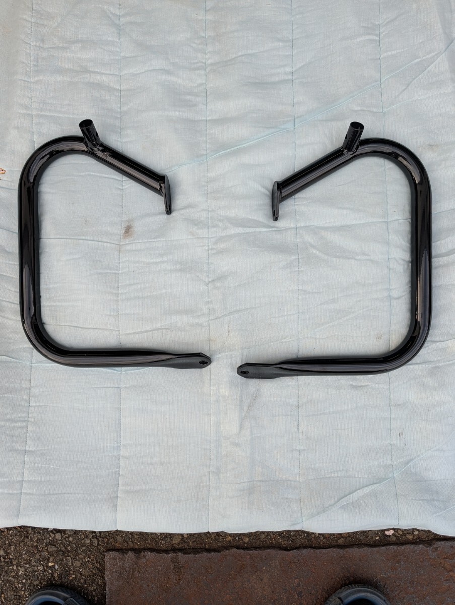 ハーレーBIACKリアサドルバッグガード　GUARD RR BAG 94-13FL 未使用品