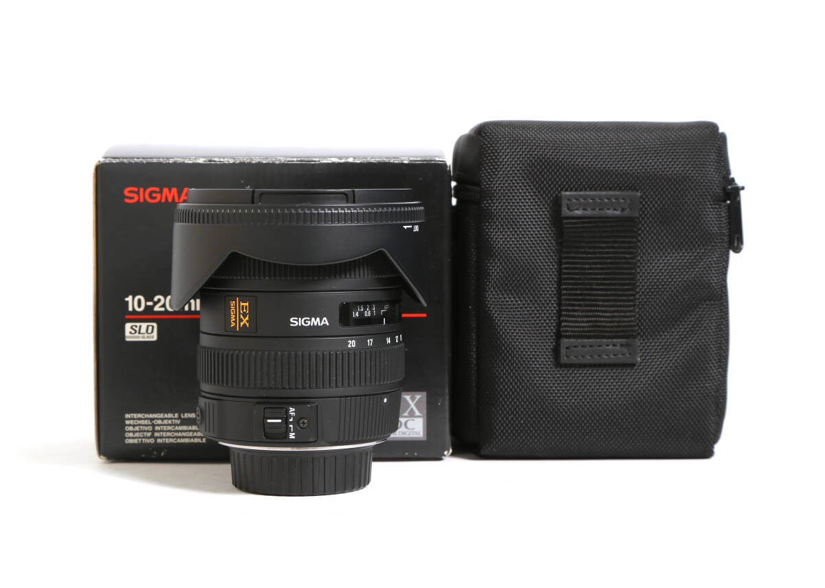 美品 SIGMA シグマ 10-20mm F3.5 DC HSM For NIKON Fマウント用レンズ 6883