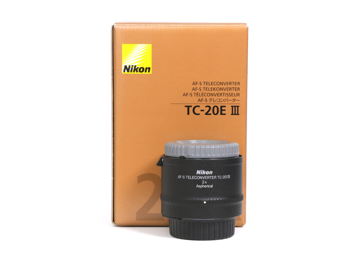 美品 NIKON ニコン TC-20E III AF-S テレコンバーター 8662