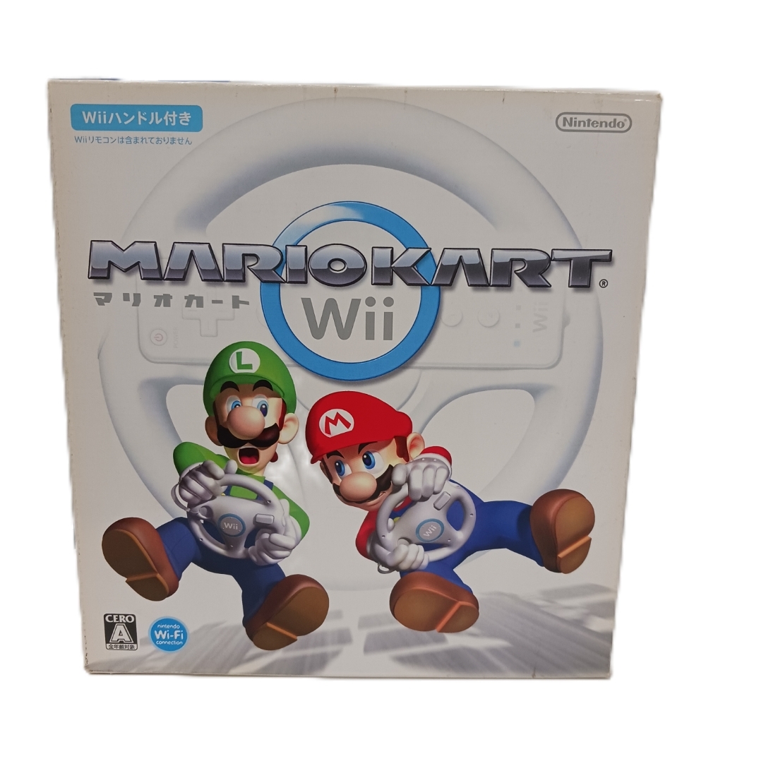 ソフト 任天堂 マリオカート Wii ハンドル 同梱版