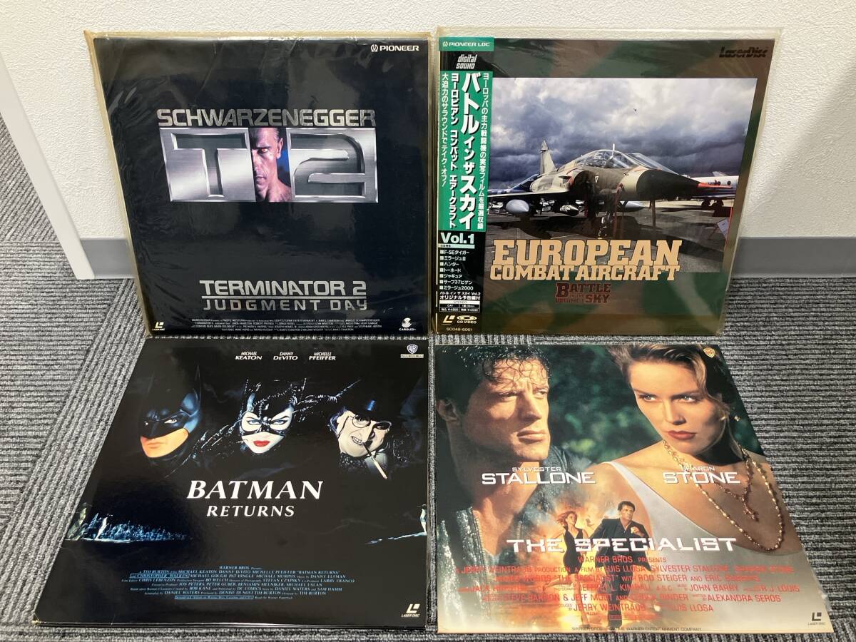 レーザーディスク LD 4点おまとめ ターミネーター2 バットマン スペシャリスト バトルインザスカイ 動作未確認 現状品