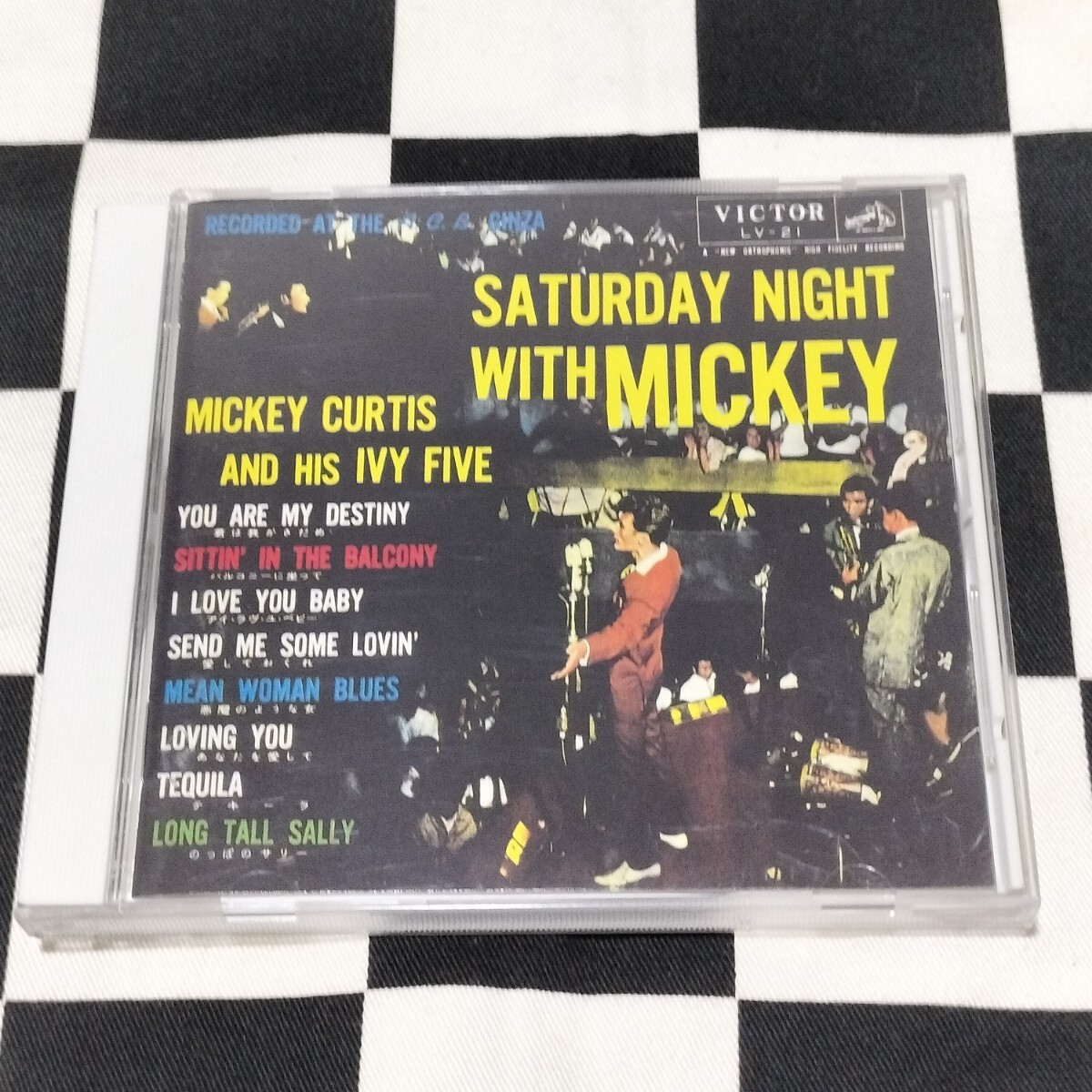 ミッキーカーチス CD 「土曜はミッキーと」 ロカビリーROCKABILLYミッキー・カーチス ロカビリー三人男 平尾昌章 山下敬二郎 
