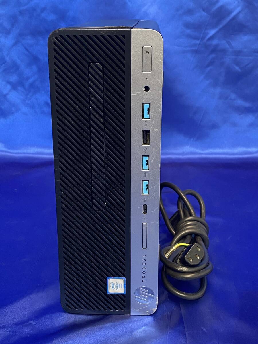 342 ● HP Pro Desk 600 G3 SFF ● Core i7 6700 3.4GHz/SSD 256GB/Windows11 動作品